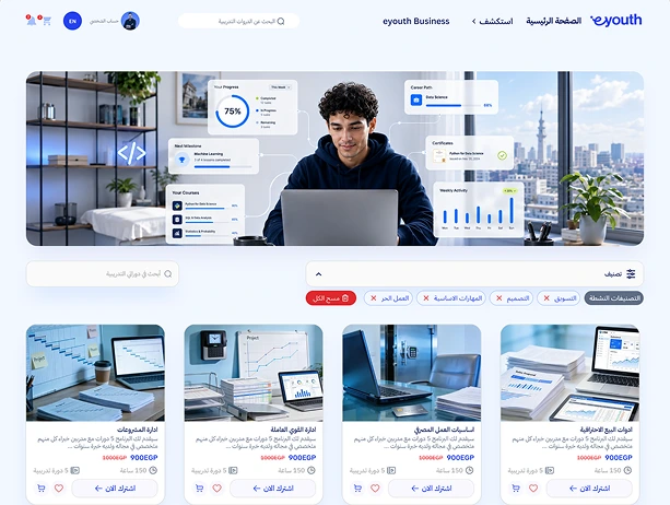 الاشتراك في المسارات - step primary screenshot